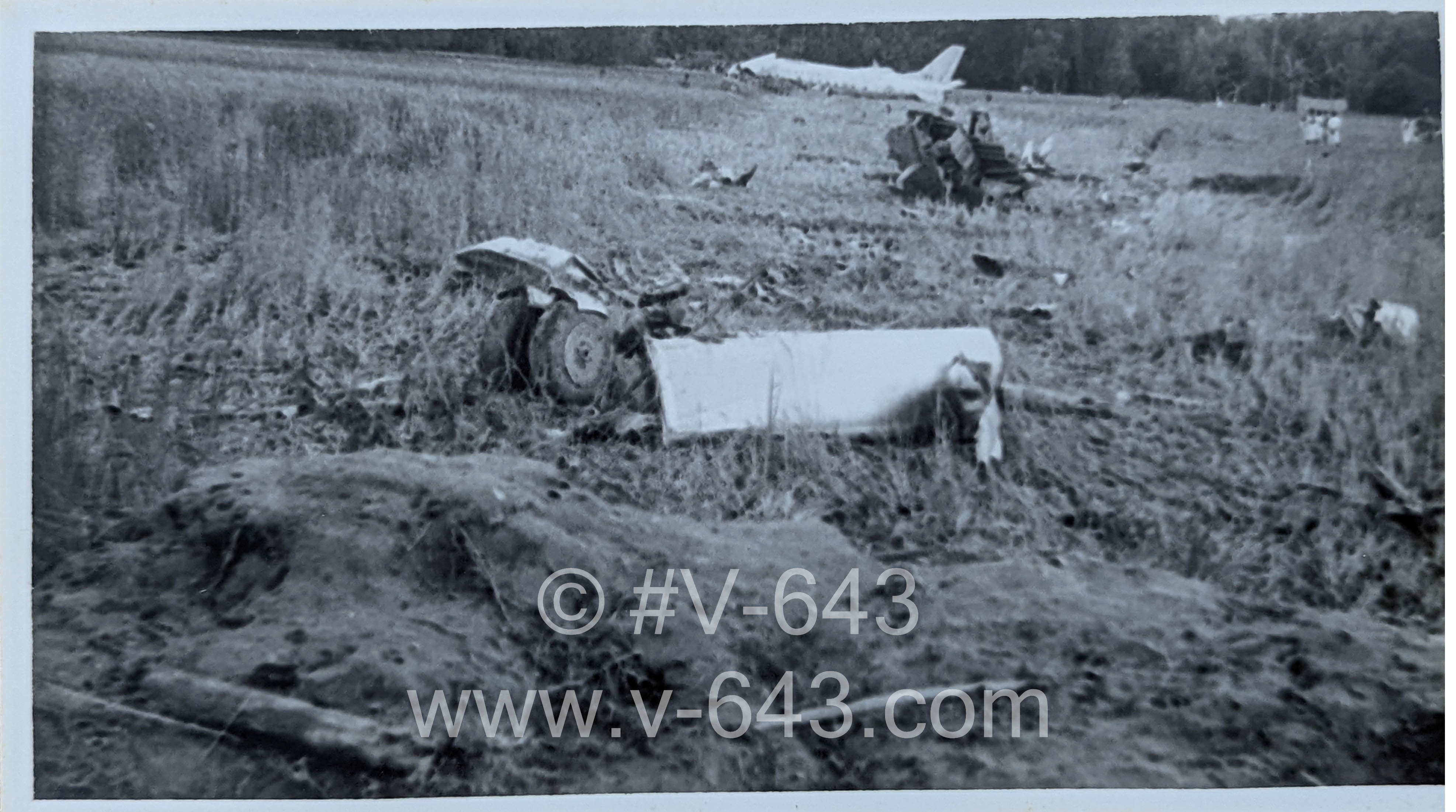 Photo of V643 Debris Field